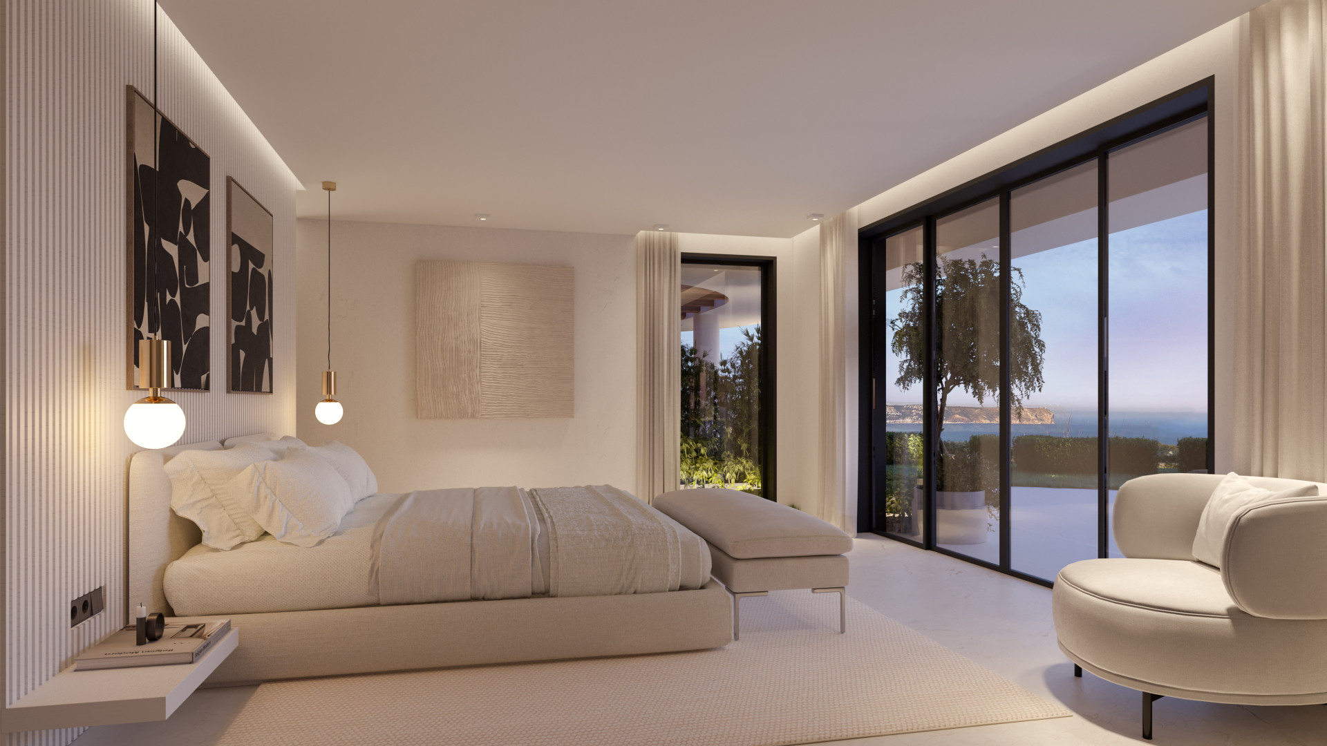 Chambre avec vue sur mer
