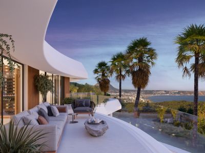 Terrasse avec vue mer