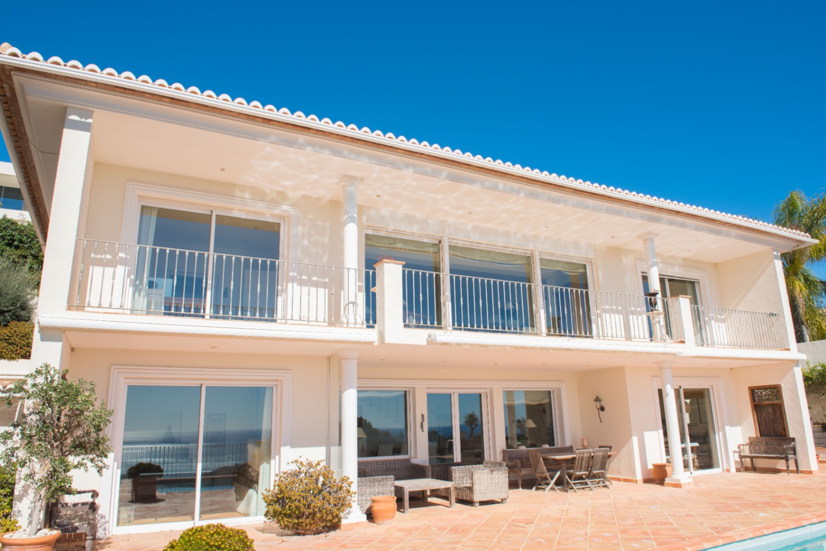 Villa méditerranéenne à Calpe avec vue mer et piscine privée