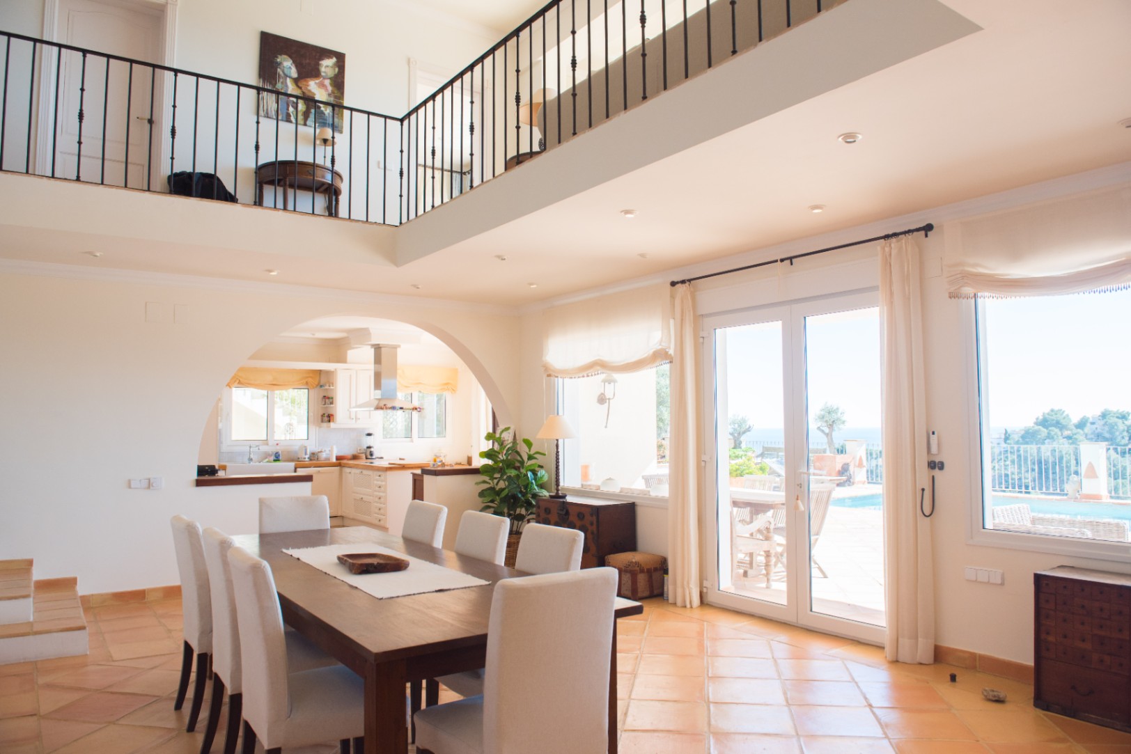 Villa méditerranéenne à Calpe avec vue mer et piscine privée