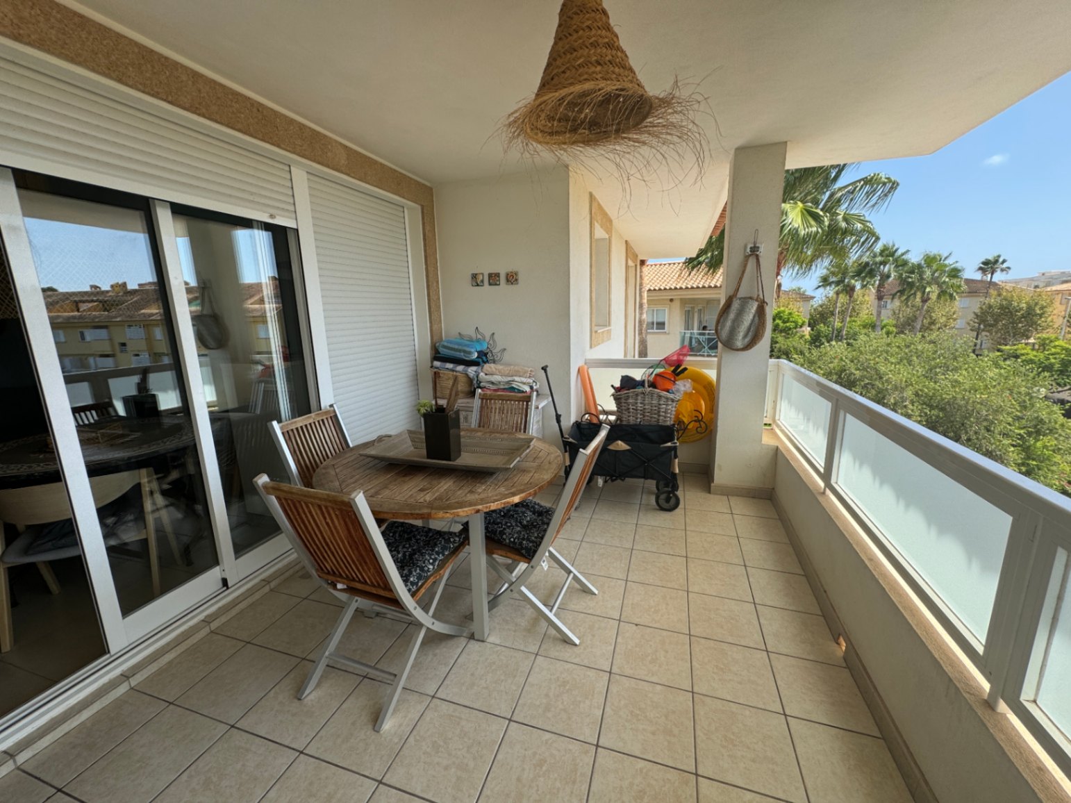 Dúplex en Jávea con gran solárium y piscina comunitaria