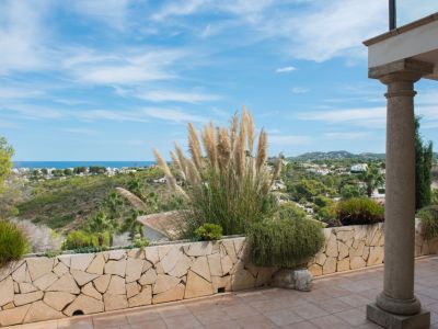 Terrasse avec vue sur la mer
