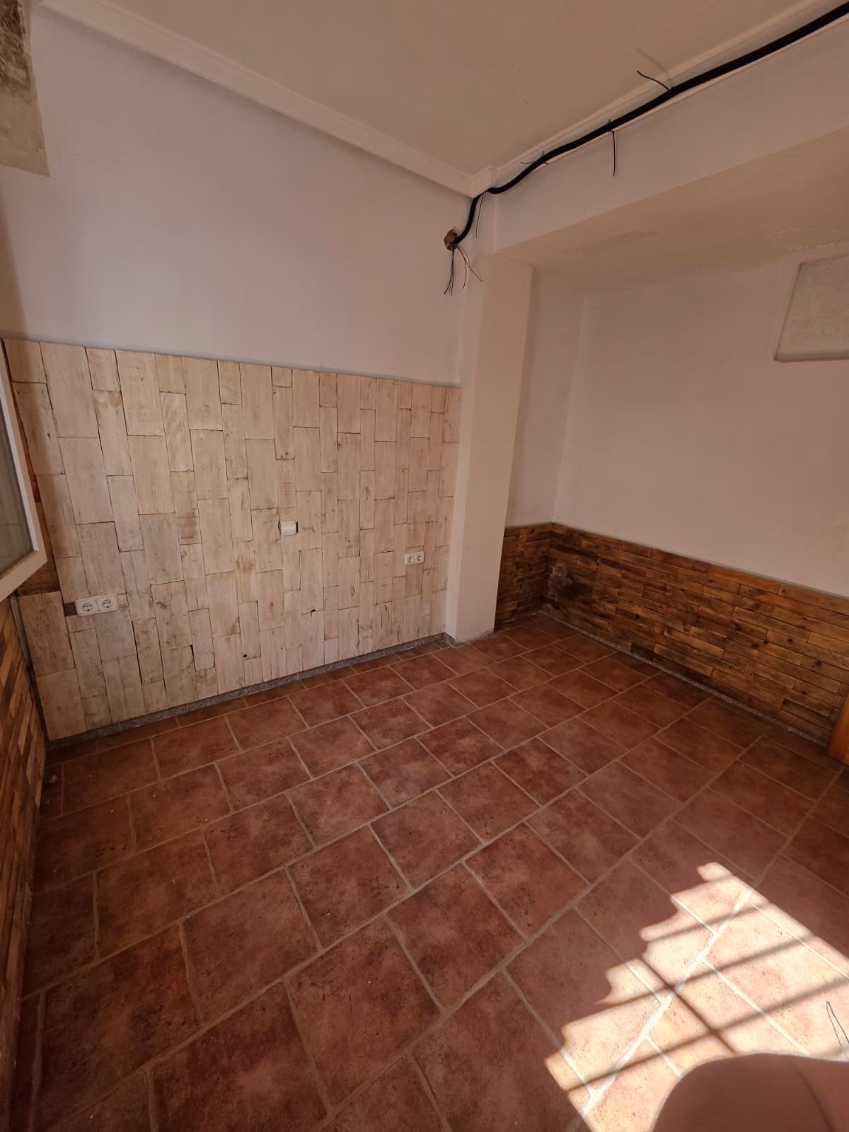 Pièce intérieure en rénovation