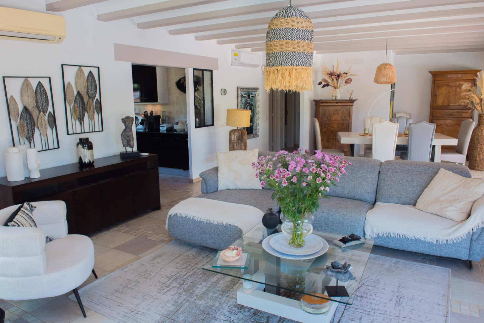 Chalet impeccable de plain-pied à Jávea avec piscine privée