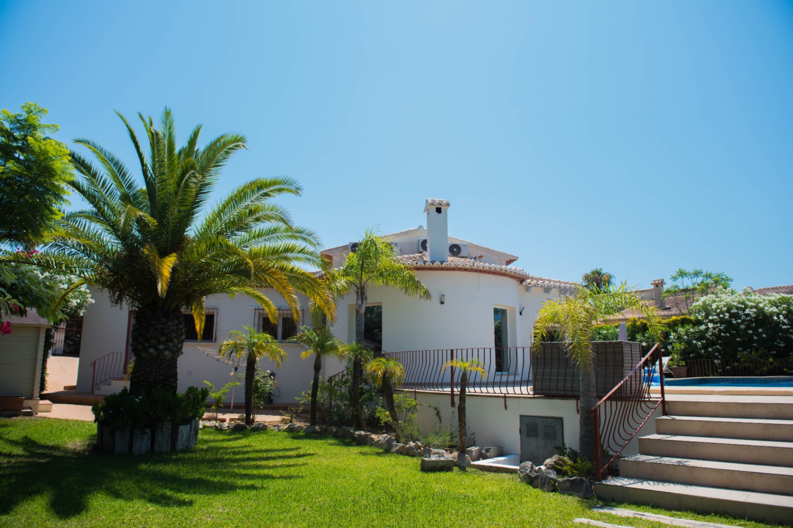 Chalet impeccable de plain-pied à Jávea avec piscine privée