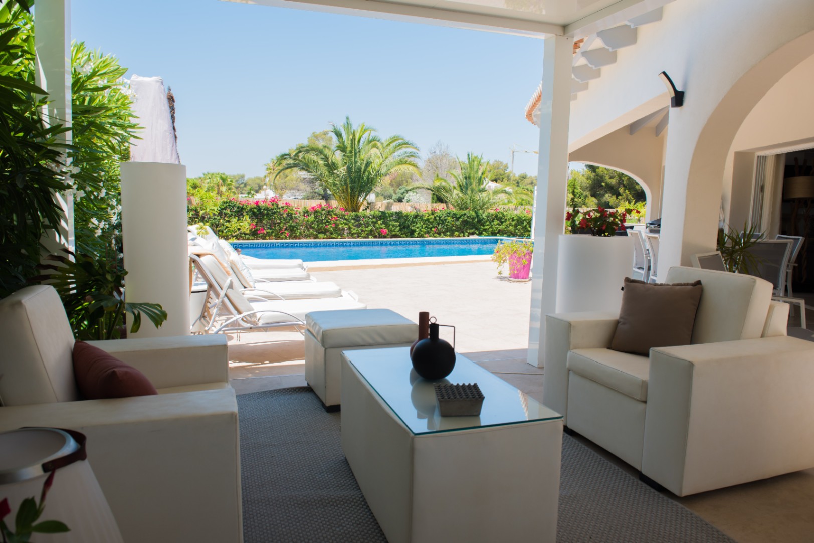 Chalet impeccable de plain-pied à Jávea avec piscine privée