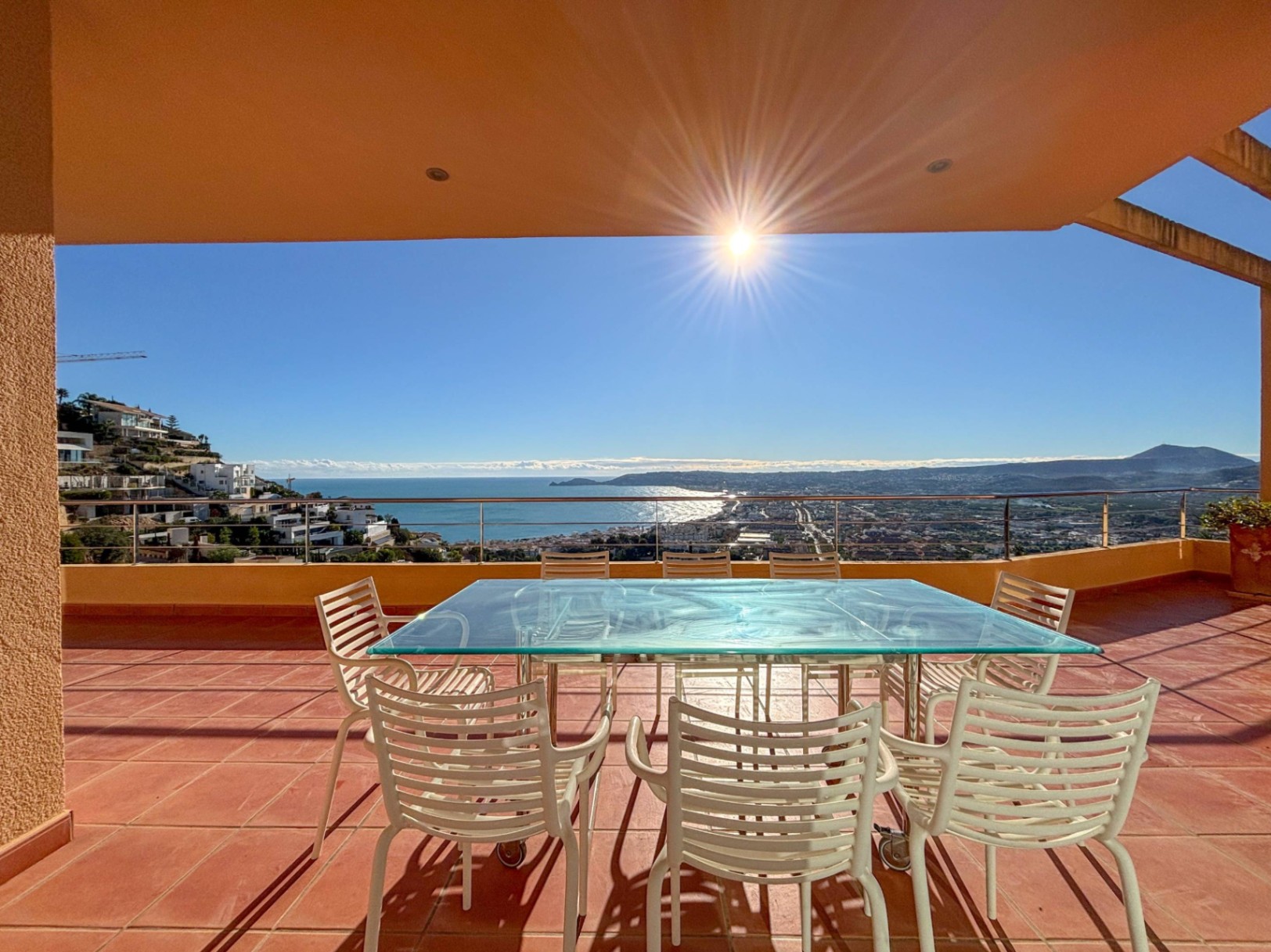 Chalet à Jávea avec vue panoramique sur la mer et piscine privée