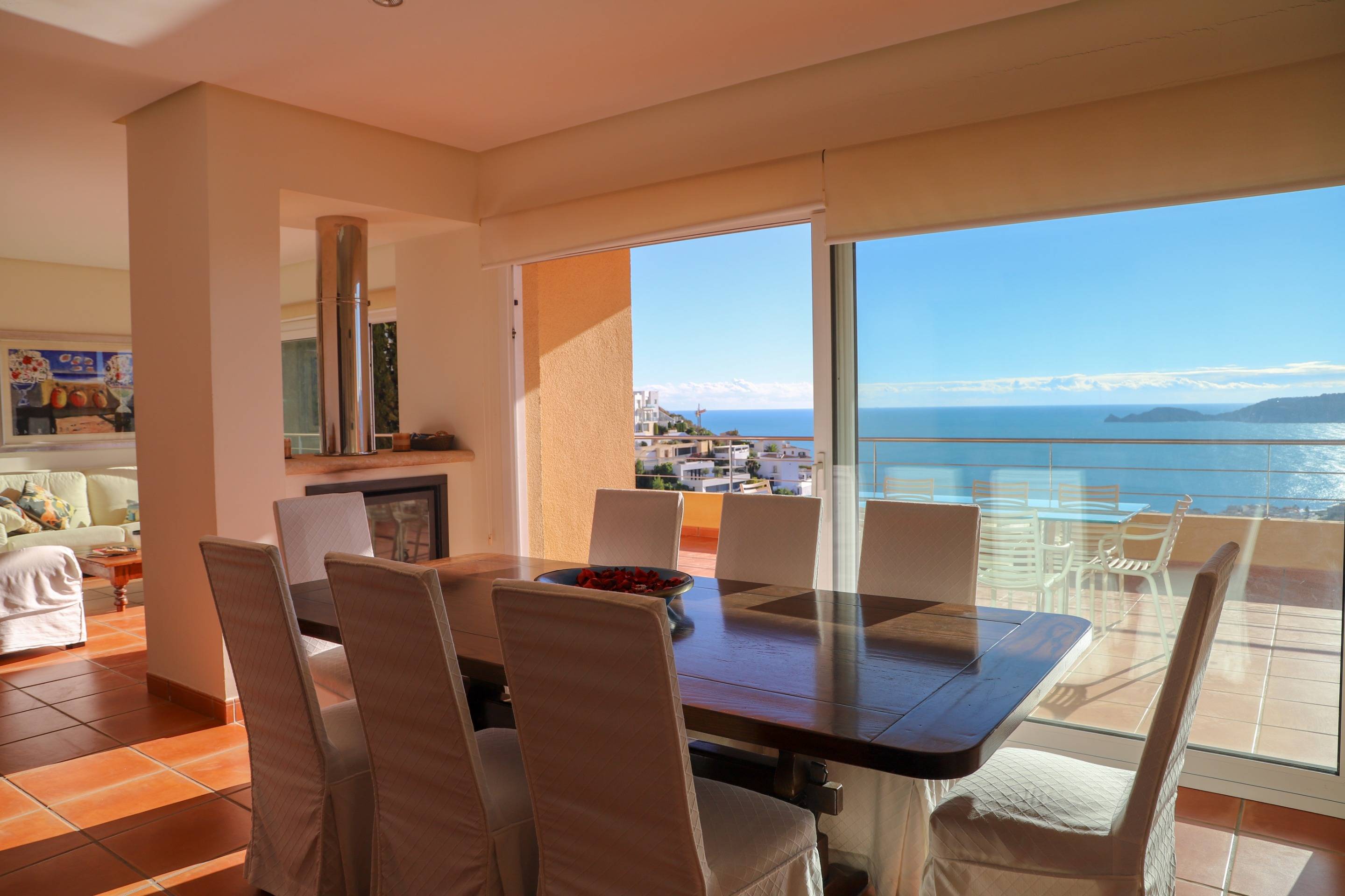 Chalet à Jávea avec vue panoramique sur la mer et piscine privée