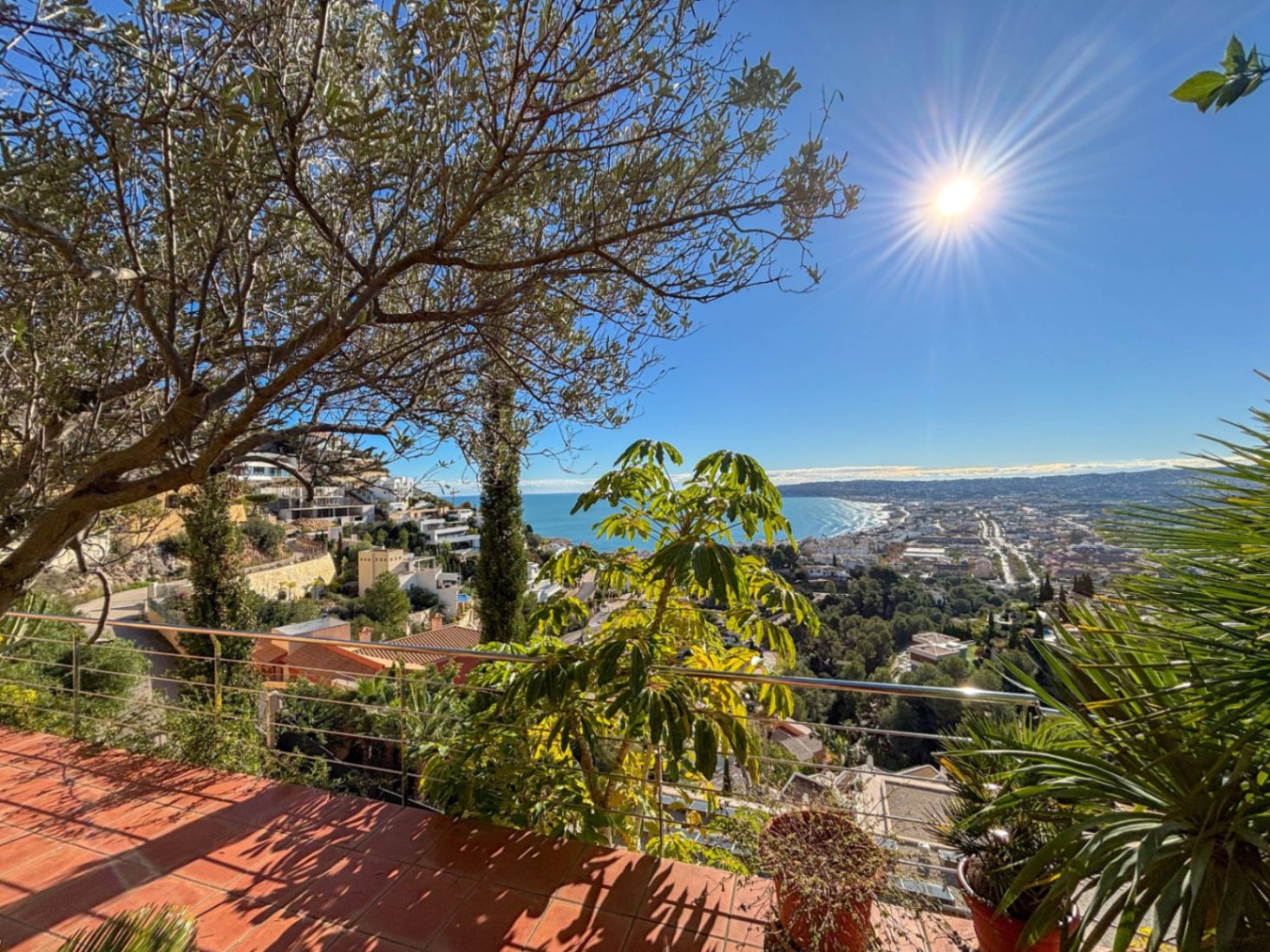 Chalet à Jávea avec vue panoramique sur la mer et piscine privée