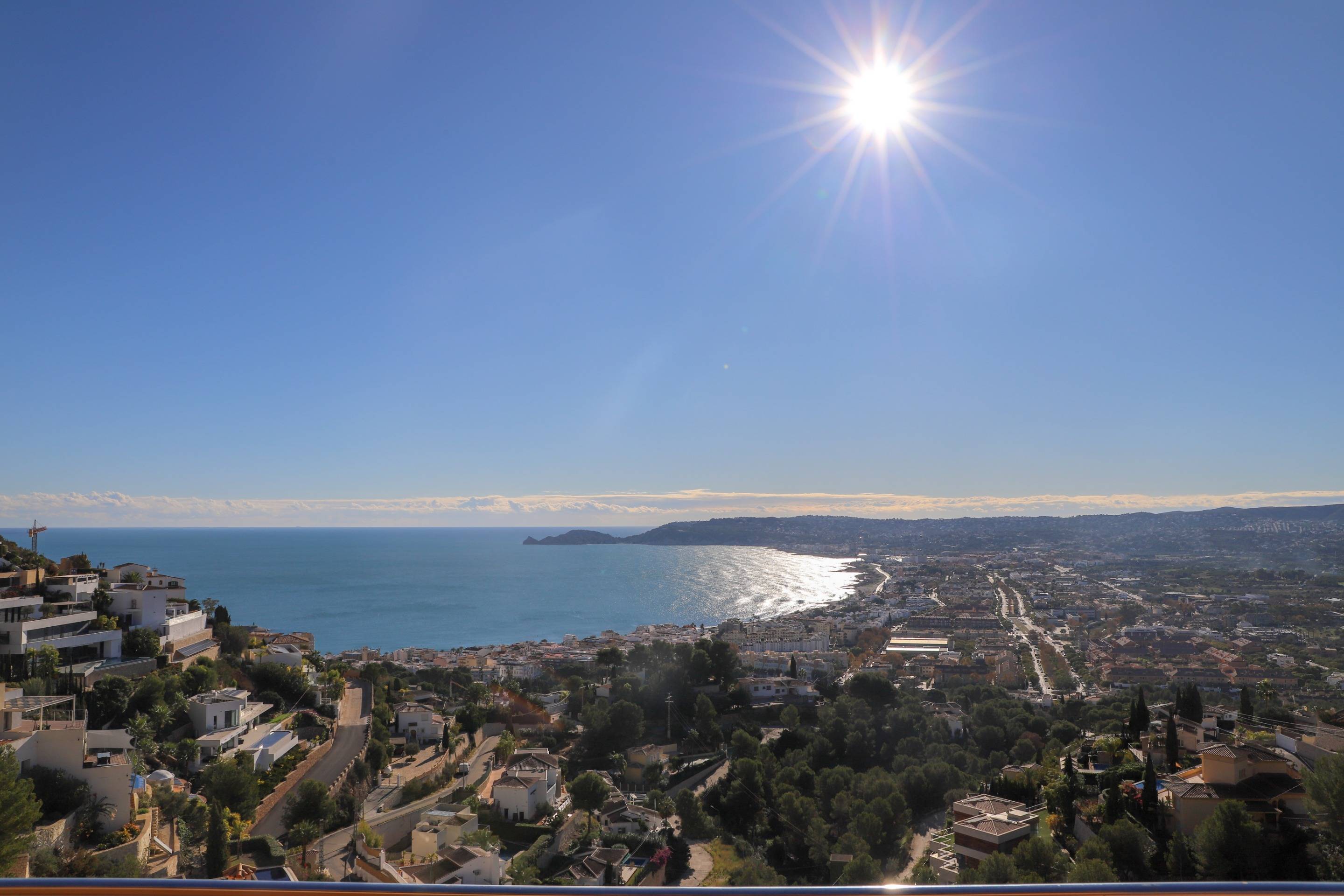 Chalet à Jávea avec vue panoramique sur la mer et piscine privée