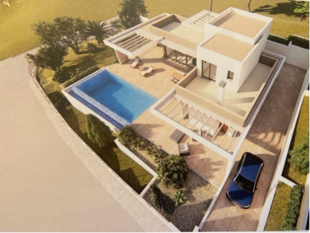 Projet de villa moderne à Jávea avec vue sur la mer