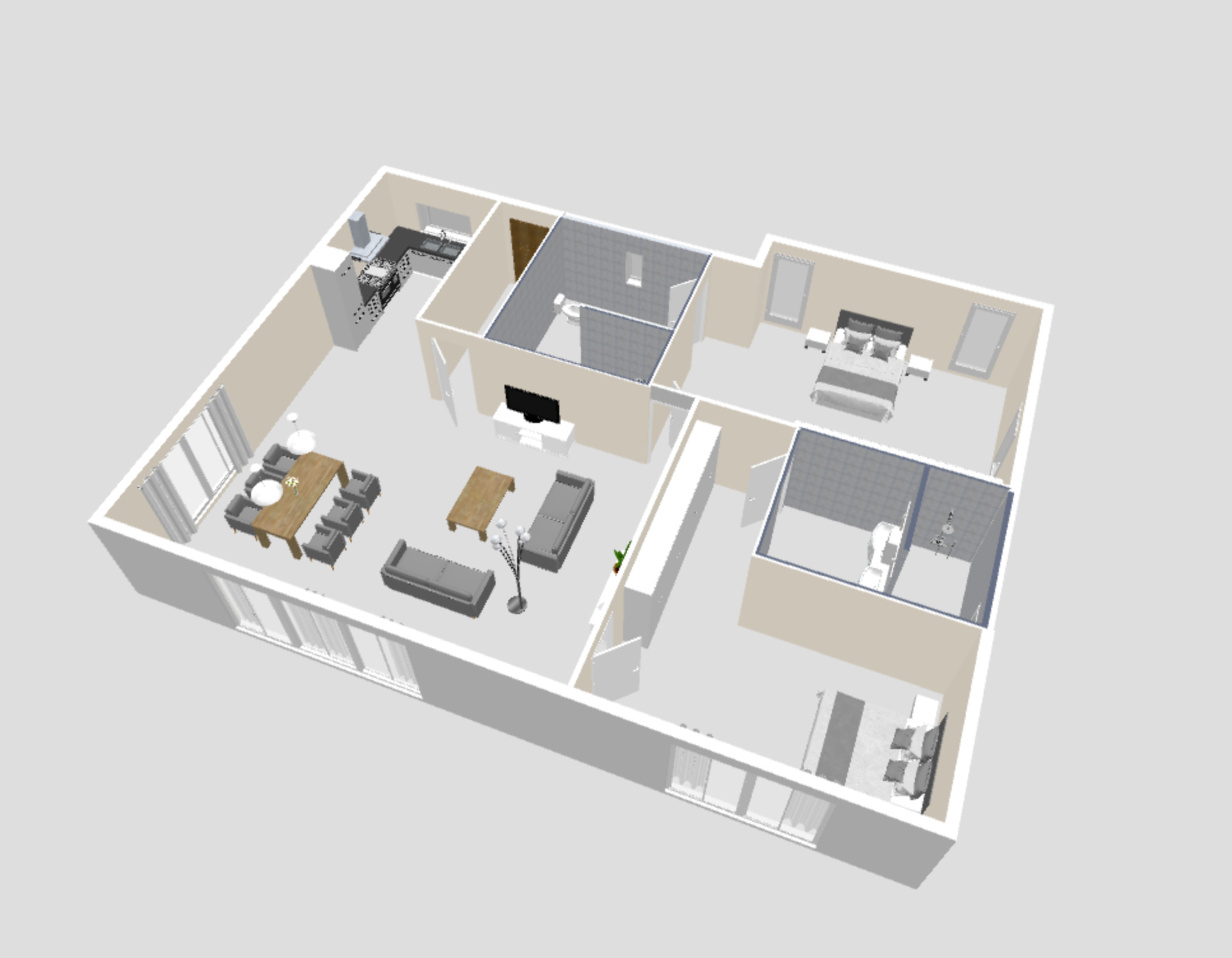 Villa neuve moderne à Jávea avec piscine privée