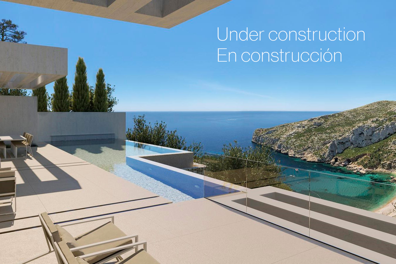 Villa de luxe neuve à Jávea, La Granadella avec vue mer