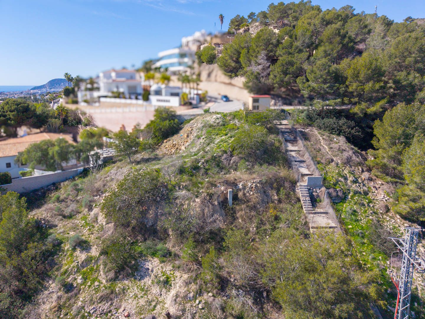 Terrain à Benissa, Tossal Los Bancales avec vue panoramique sur la mer