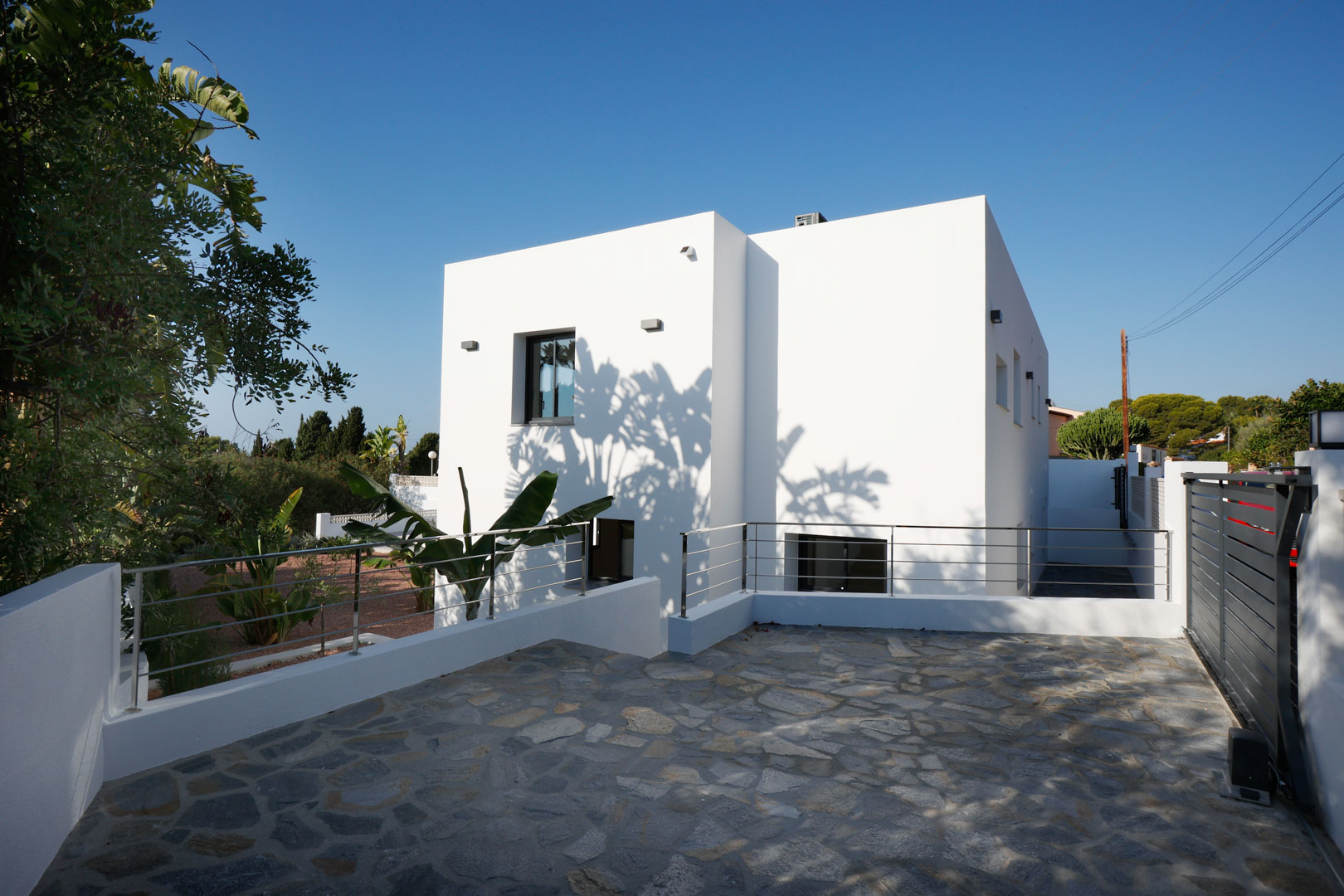 Villa moderne à Calpe, El Carrió avec vue mer et énergie solaire