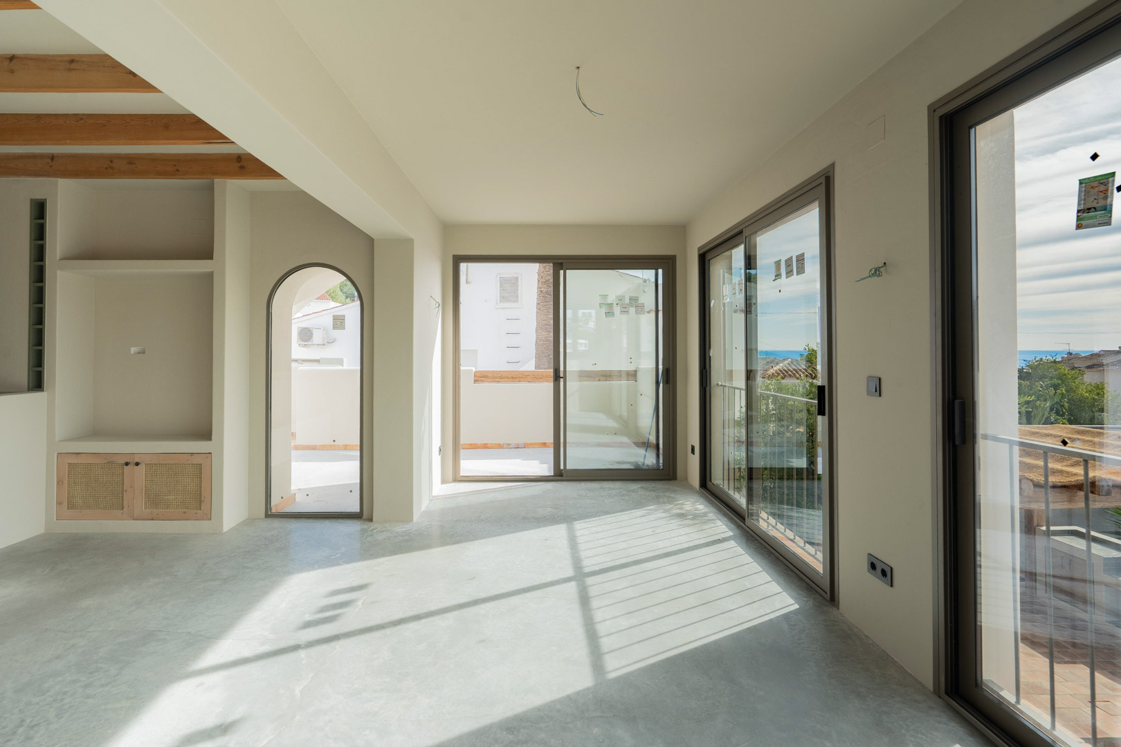 Villa méditerranéenne à Benissa, La Fustera avec vue mer