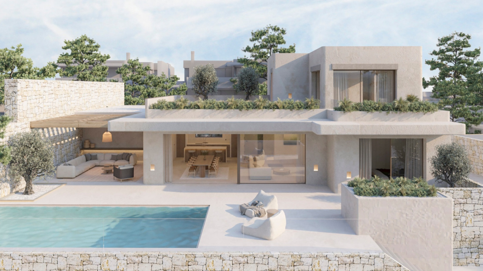 Villa à Teulada - Moraira: Vue Mer, Piscine Privée
