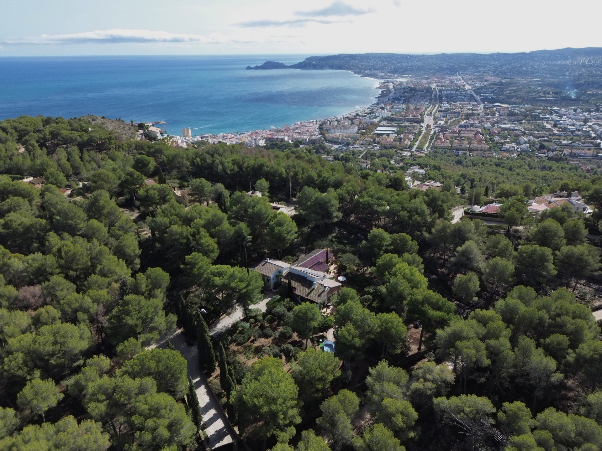 Villa à Jávea: Vues Mer Panoramiques et Terrain Plat