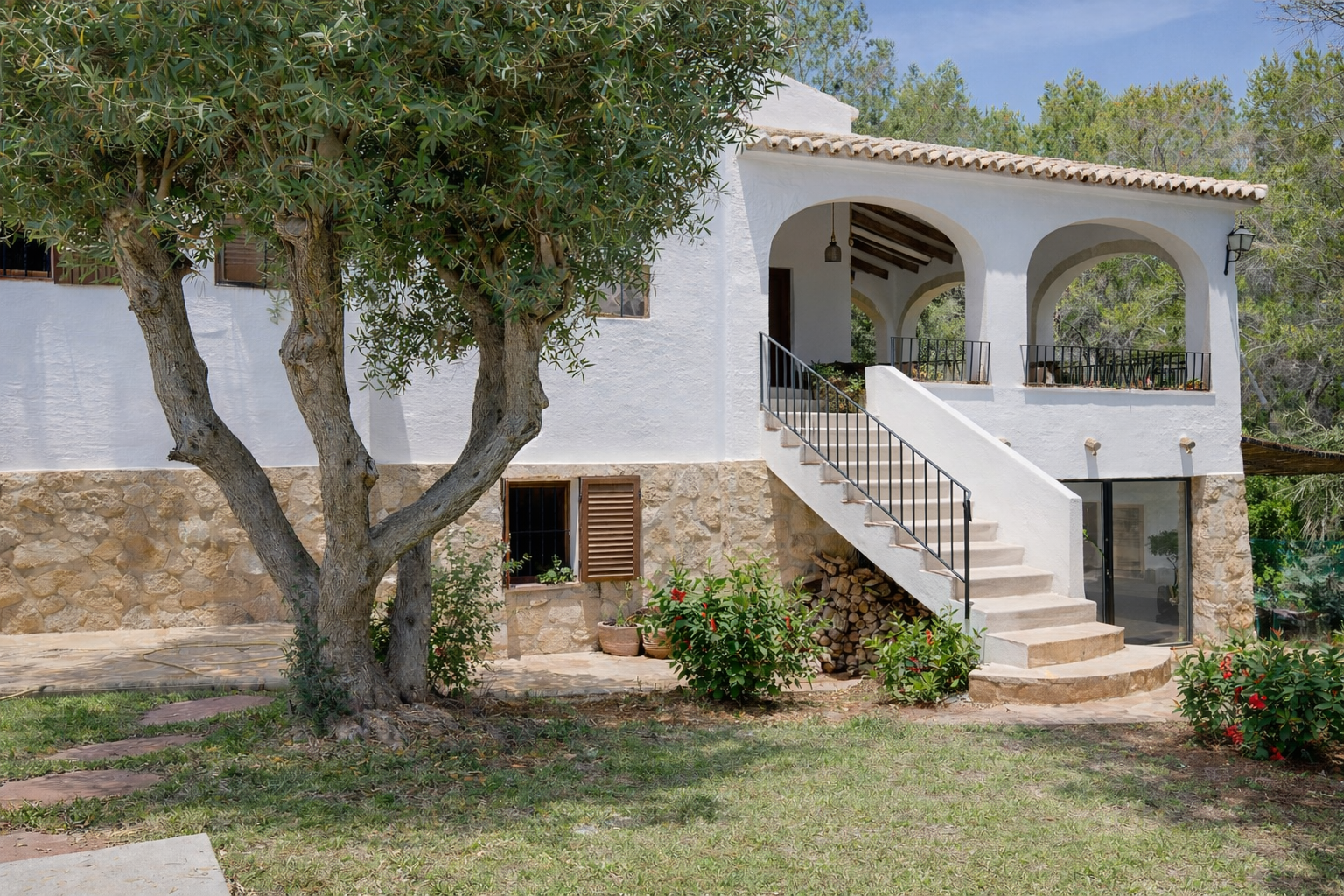 Villa à Jávea, Cap Martí: Piscine et Vues Montagne
