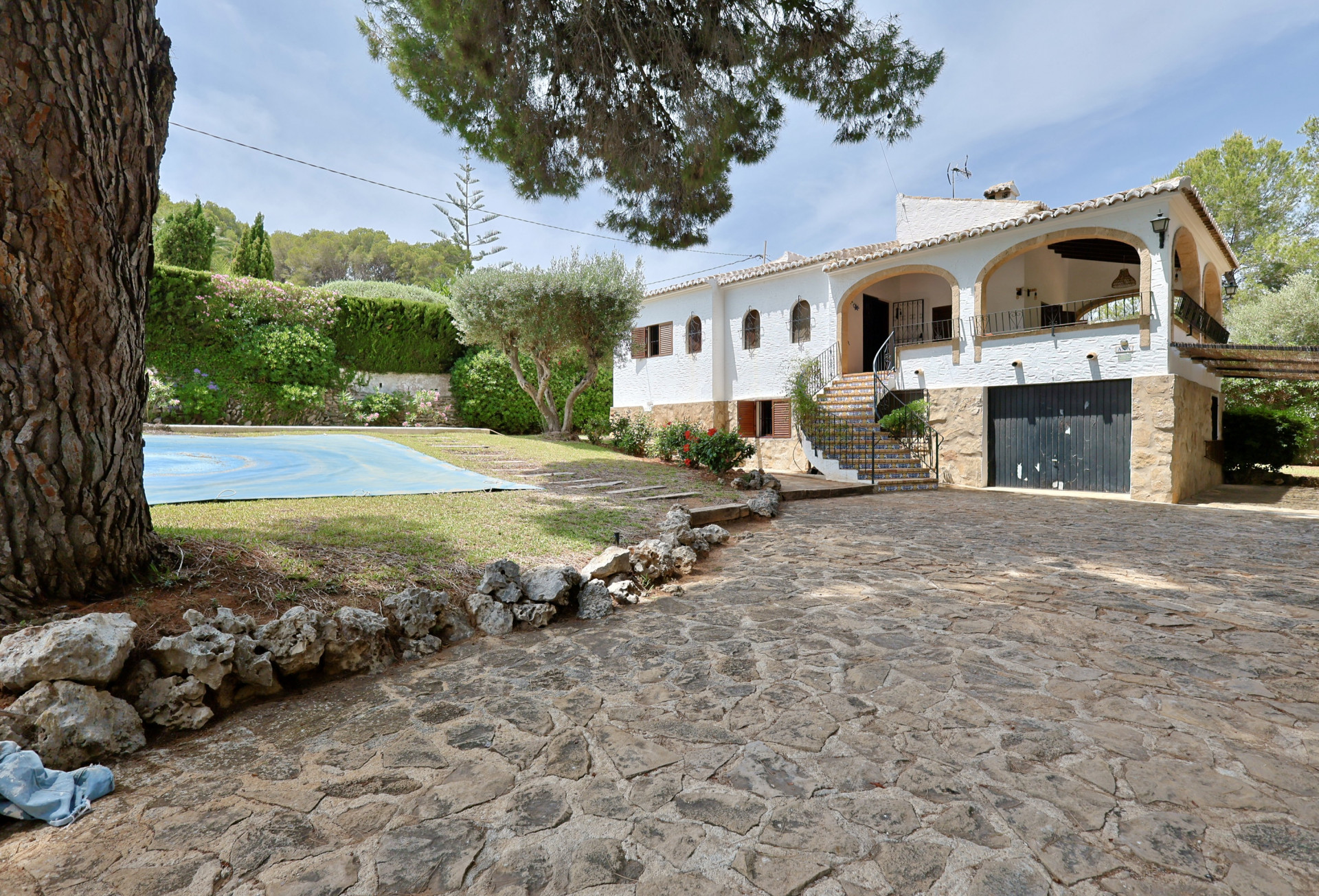 Villa à Jávea, Cap Martí: Piscine et Vues Montagne