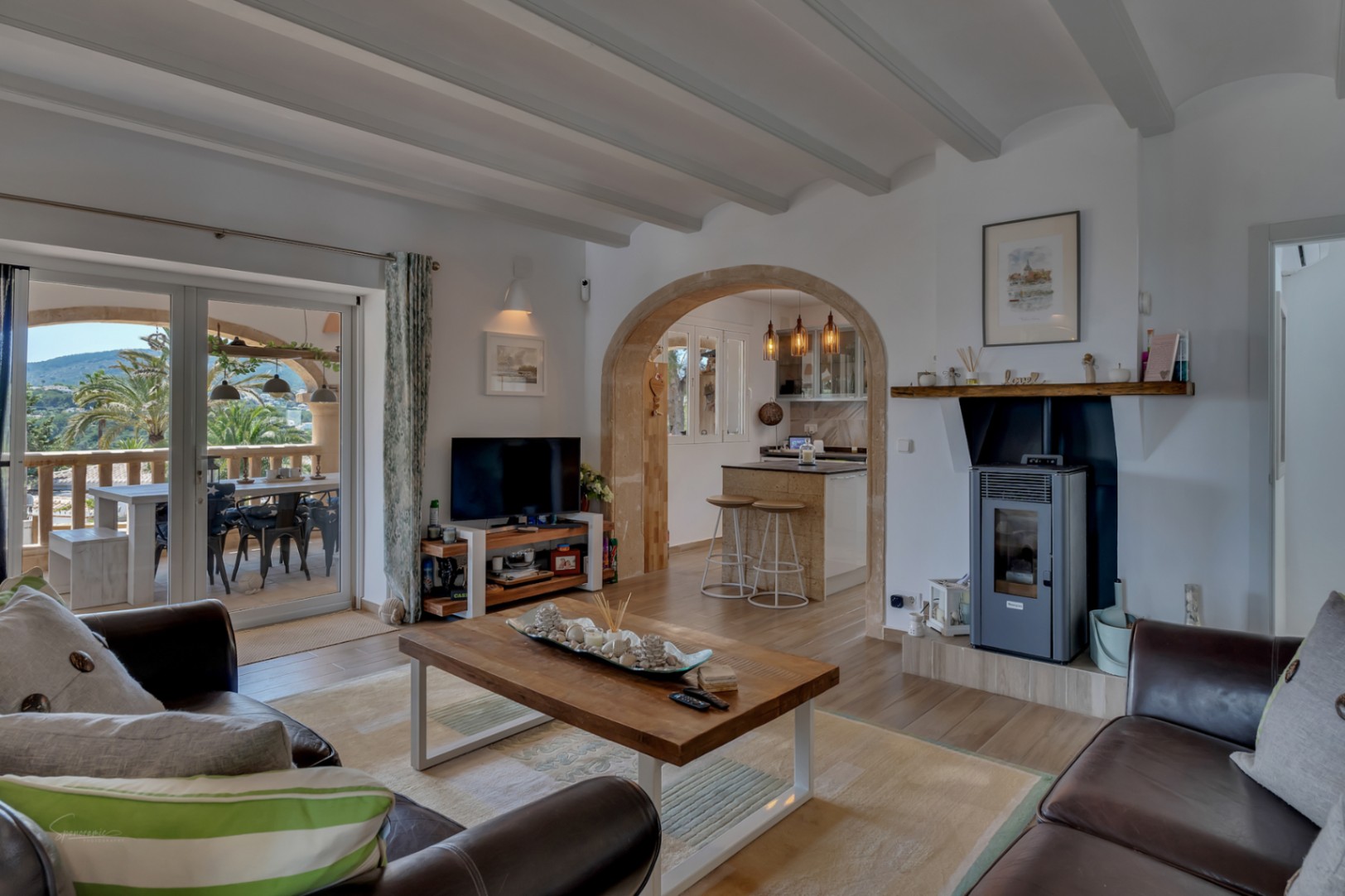 Villa à Jávea avec Piscine Privée et Vue sur la Montagne