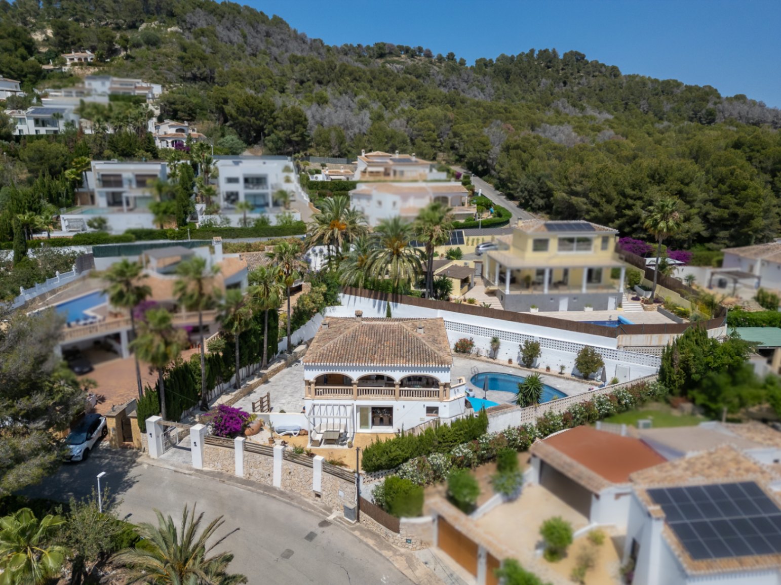 Villa à Jávea avec Piscine Privée et Vue sur la Montagne